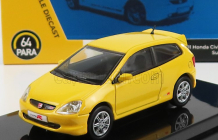 Paragon-models Honda Civic Type-r Ep3 Lhd 2001 1:64 Žlutá Barva Slunečního Světla