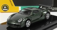 Paragon-models Porsche Gt Ruf Ctr3 Clubsport 2012 1:64 Green Met
