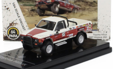 Paragon-models Toyota Hilux Pick-up Racing Lhd 1985 1:64 Bílá Červená