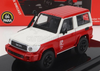 Paragon-models Toyota Land Cruiser 71 Swb Lhd 2014 1:64 Červená Bílá