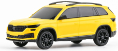 Abrex Plasťáček Škoda Kodiaq FL 1:43 - Žlutá