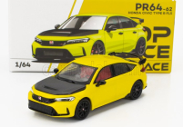 Pop-race-limited Honda Civic Type-r (fl5) 2020 1:64 Žlutá