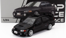 Pop-race-limited Mitsubishi Lancer Evolution Iv 1997 1:64 Black