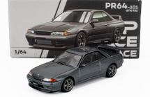 Pop-race-limited Nissan Skyline Gt-r (r32) 1989 1:64 Grey