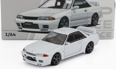 Pop-race-limited Nissan Skyline Gt-r (r32) Coupe 1989 1:64 Bílá