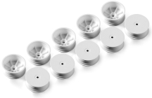 Přední aerodisk 2WD/4WD s 12mm IFMAR - tvrdý, bílá (10 ks)