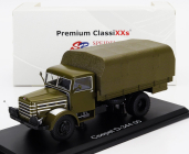 Premium classixxs Csepel D344 Truck Telonato 2-assi 1961 1:43 Vojenská Zelená