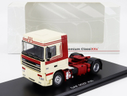 Premium classixxs DAF 95xf 430 Tractor Truck 2-assi 1997 1:43 Cream Red