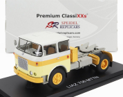 Premium classixxs Liaz 706 Mttn Tractor Truck 2-assi 1978 1:43 Žlutá Oranžová Bílá
