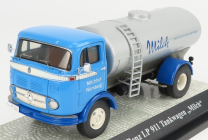 Premium classixxs Mercedes benz Lp911 Tanker Truck Transport Milk Milchhof Nurnberg 1963 1:43 Světle Modrá Stříbrná