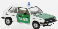Premium classixxs Volkswagen Golf Mki Polizei Berlin 1980 1:87 Bílá Zelená