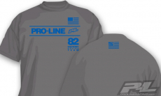 Pro-Line Factory Team tričko šedé - vel.