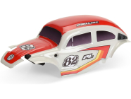 Pro-Line karosérie Class 1 VW brouk červená, kola Chrome Diablo 12mm s pneu Flat Iron: Arrma Typhon Grom