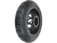 Pro-Line kolo s pneu 1:4 Supermoto 2.0 S3 zadní, disk černý: PM-MX/SM