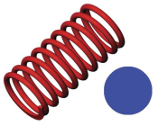 Pružina tlumiče GTR tuhost 5.9N/mm modrá (2)