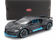 Rastar Bugatti Divo 2018 1:24 Šedá Světle Modrá