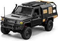 RC auto Land Cruiser Supertourer Toyota, černá + náhradní baterie