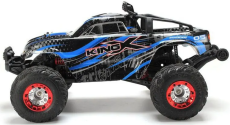 RC auto X-King monstertruck, modrá