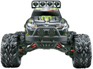 RC auto X-King PRO monstertruck, zelená