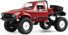 RC stavebnice Pick-up Truck, červená