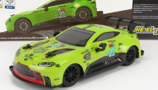 Re-el toys Aston martin Vantage Gte 4.0l Turbo V8 Team Aston Martin Racing N 95 24h Le Mans 2019 N.thiim - M.sorensen - D.turner 1:24 Světle Zelená