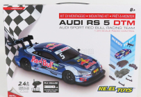 Re-el toys Audi A5 Rs5 Team Audi Sport Abt Spotrsline Red Bull N 5 Season Dtm 2017 M.ekstrom 1:24 Modrá Bílá Červená