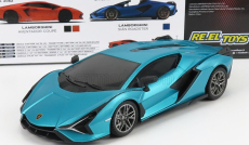 Re-el toys Lamborghini Sian Fkp 37 Hybrid 2020 1:24 Ligh Blue Met