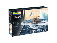 Revell German Submarine Type VII C/41 (1:350) (starter set)
