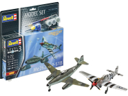 Revell Messerschmitt Me262, North American P-51B (1:72) (sada)