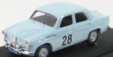 Rio-models Alfa romeo Giulietta Ti N 28 Tour De France H.consten 1:43 Světle Modrá