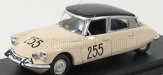 Rio-models Citroen Ds19 N 255 Mille Miglia 1957 Lebes-failly 1:43 Ivory Black