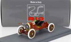 Rio-models CMN First Race Enzo Ferrari - Costruzioni Meccaniche Nazionali 15/20 Hp N 29 Parma-poggio Di Berceto 1919 1:43 Red
