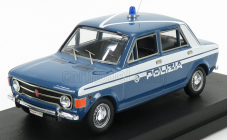 Rio-models Fiat 128 4 Porte Polizia Stradale 1970 1:43 Světle Modrá Bílá