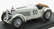 Rio-models Mercedes benz Ssk Spider N 105 Mille Miglia 1931 F.maino - E.strazza 1:43 Bílá