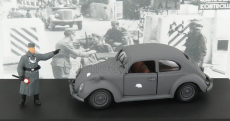 Rio-models Volkswagen Kdf 1939 With Wehrmacht With Figures 1:43 Vojenská Šedá