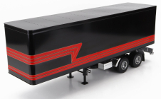 Road-kings Trailer Trailer For Truck - Rimorchio 1:18 Černá Červená