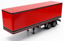 Road-kings Trailer Trailer For Truck - Rimorchio 1:18 Červená Černá