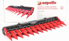 Ros-model Accessories Capello Corn Header Diamants Hs12 Foldable 1:32 Červená Šedá