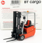 Ros-model Bt cargo B316 Carrello Elevatore Verticale - Vertical Order Picker 3 Wheels 1:23 Černá Oranžová