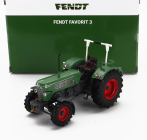 Ros-model Fendt Favorit 3 4wd Tractor With Rollbar 1964 1:32 Zelená Červená