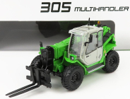 Ros-model Sennebogen 305 Multihandler Telescopic Tractor 1:50 Zelené Stříbro