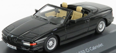 Schuco BMW 850i Cabriolet Open 1990 1:43 Black