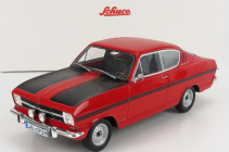 Schuco Opel Kadett B Rally Coupe 1966 1:18 Červená Černá