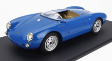 Schuco Porsche 550a Spider 1954 - Con Vetrina - With Showcase 1:12 Blue