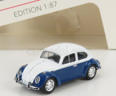 Schuco Volkswagen Beetle Kafer Maggiolino 1955 1:87 Bílá Modrá