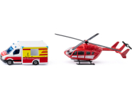 SIKU Super - Ambulance s vrtulníkem 1:87
