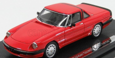 Silas Alfa romeo Spider Quadrifoglio Verde Hard-top 1986 - 3ª Serie Aereodinamica 1:43 Rosso Alfa Red