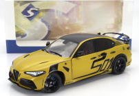 Solido Alfa romeo Giulia Gta Nagemaakt 2022 1:18 Žlutá Černá