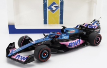 Solido Alpine F1  A523 Team Bwt Alpine N 31 3rd Monaco Gp 2023 Esteban Ocon 1:18 Modrá Růžová
