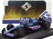 Solido Alpine F1  A523 Team Bwt Alpine N 31 3rd Monaco Gp 2023 Esteban Ocon 1:43 Modrá Růžová
